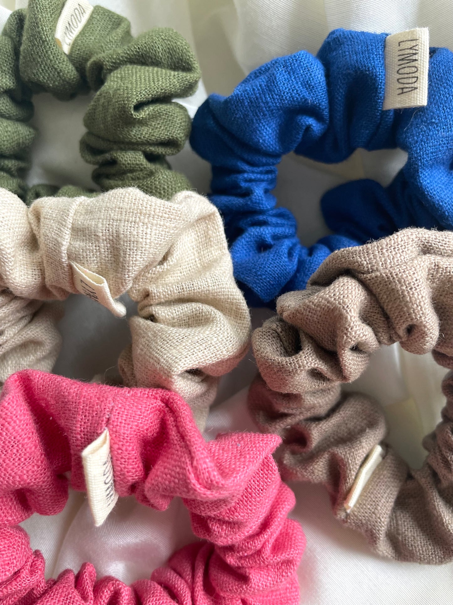 Leinen Scrunchie