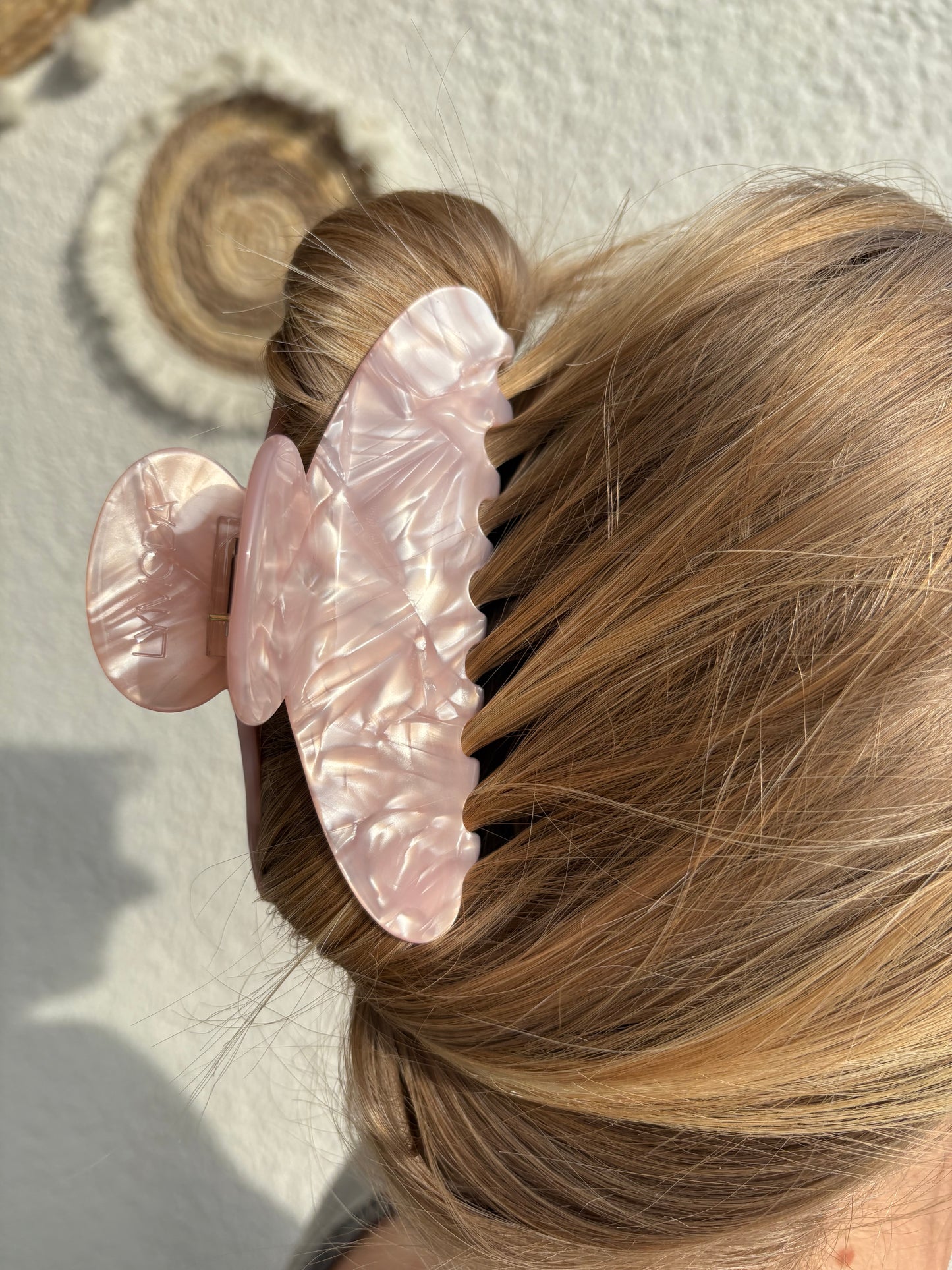 Haarspange Moon Rose