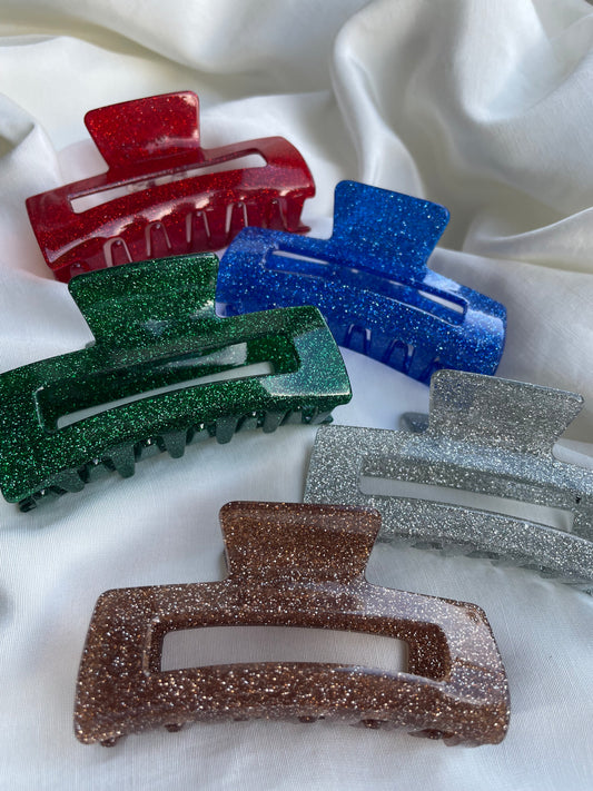Haarspange kleiner Glitzer