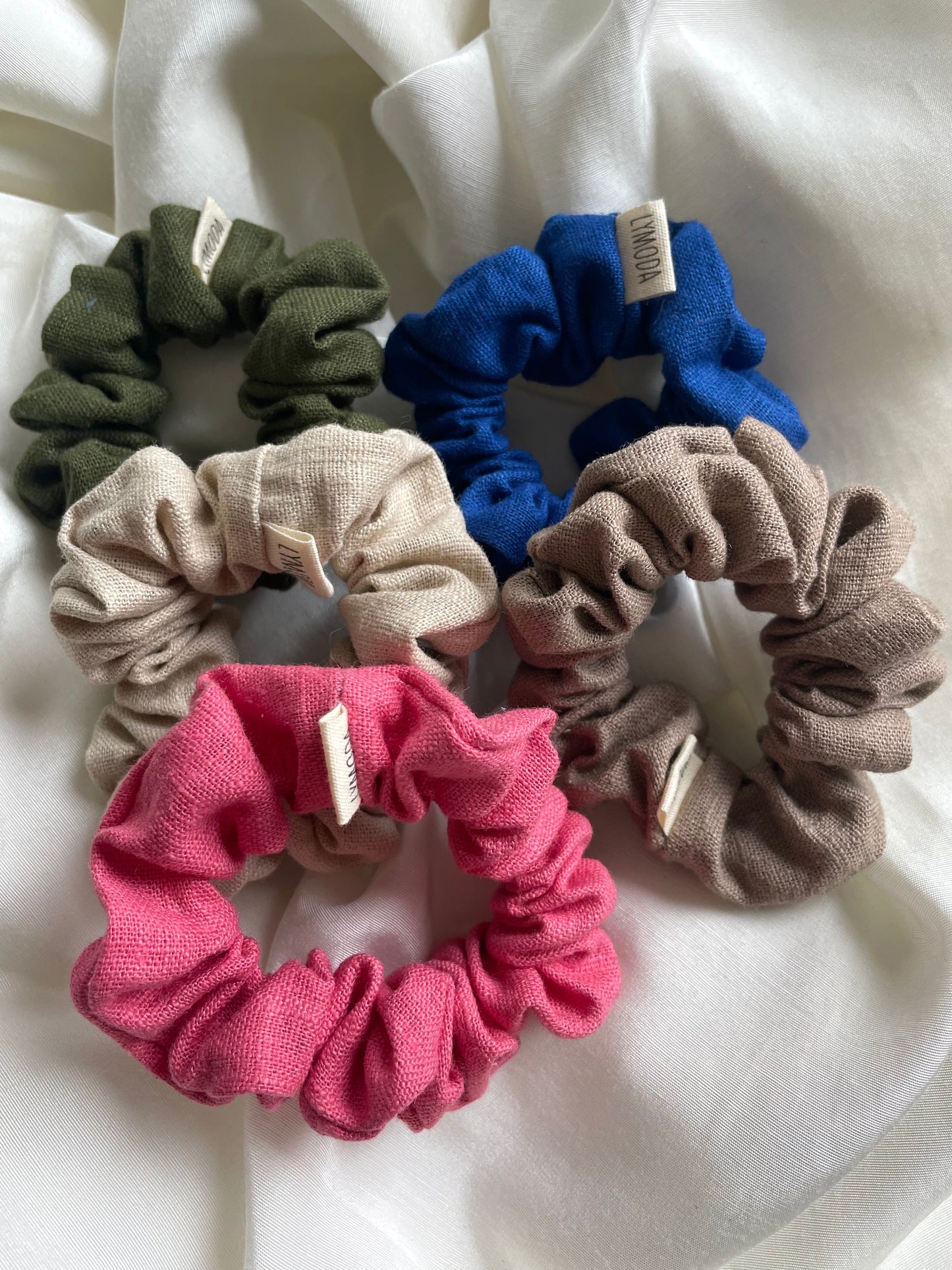 Leinen Scrunchie