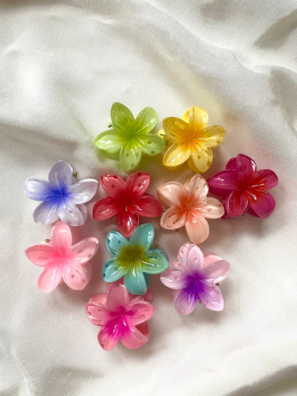 Haarspange Mini Blumen Hawaii 🌺