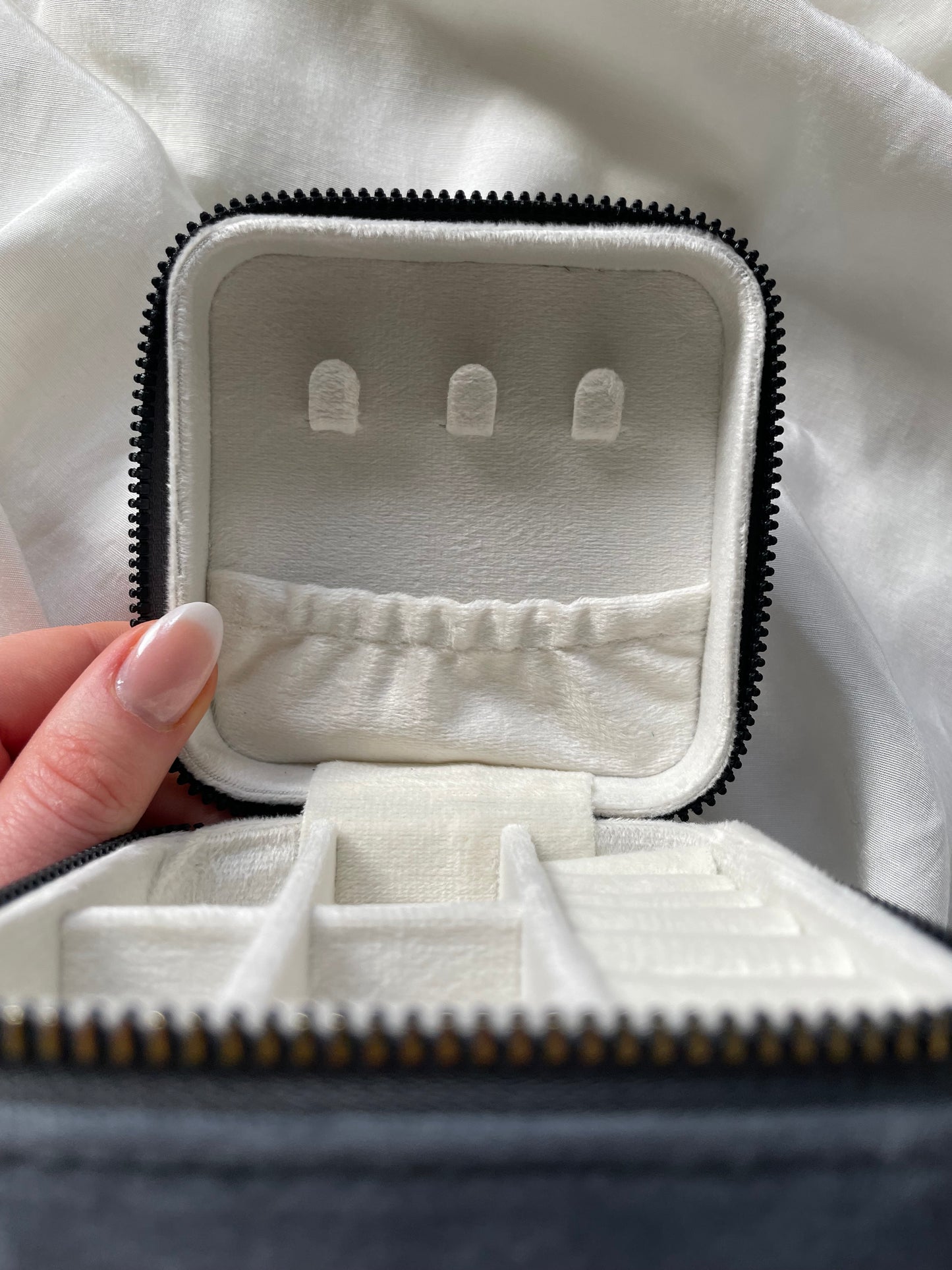 Personalisiertes Schmucktasche Schmuckkiste Schmuckdose Schmucketui Samt