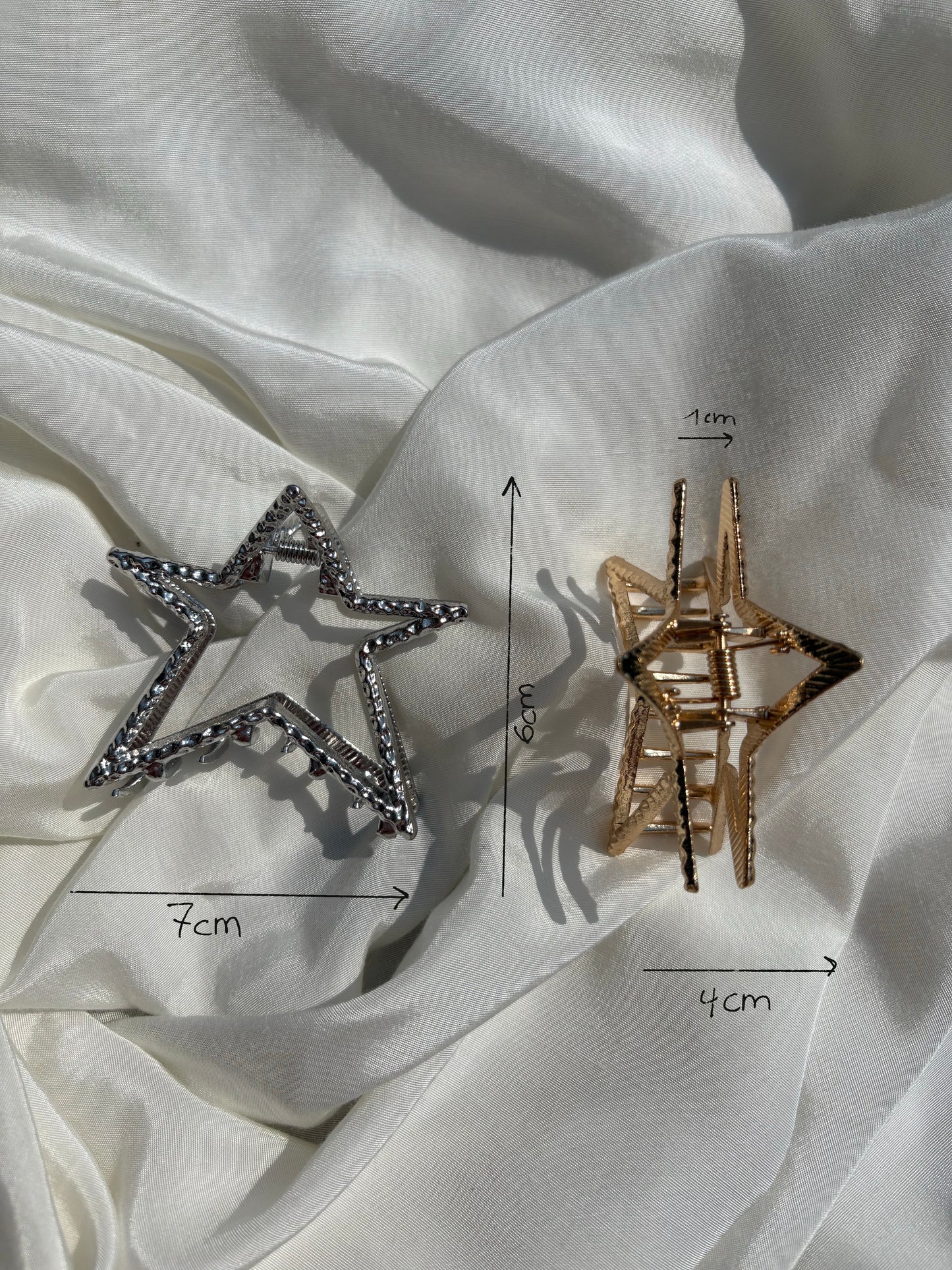 Haarspange Star Metall