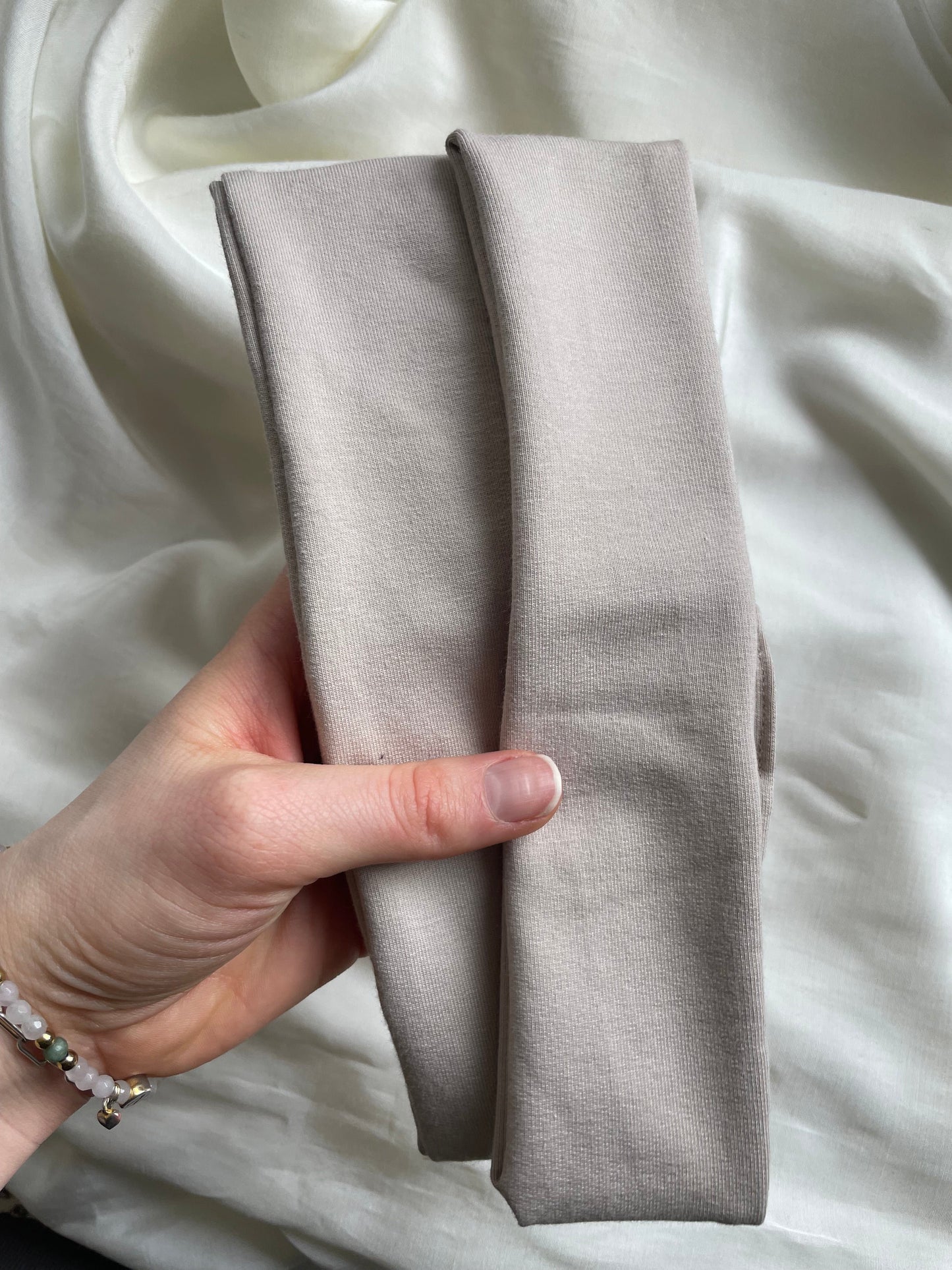 Haarband Beige