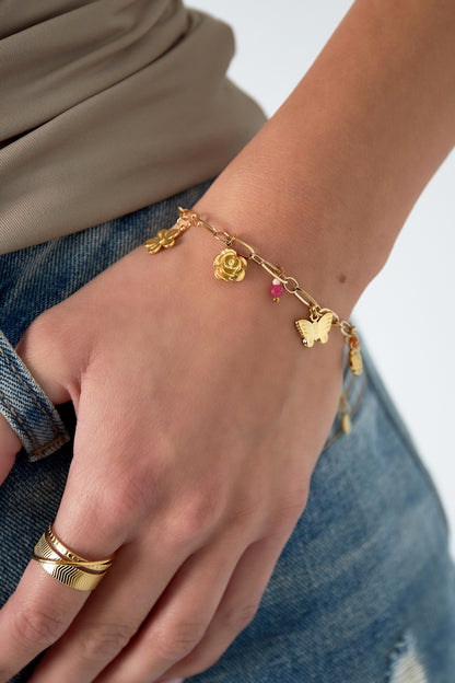 Edelstahl Armband Spring
