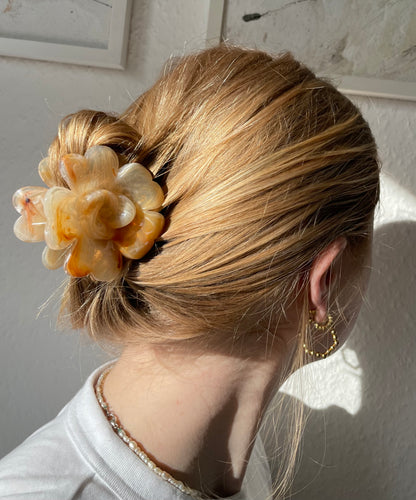 Haarspange Blume Bunt