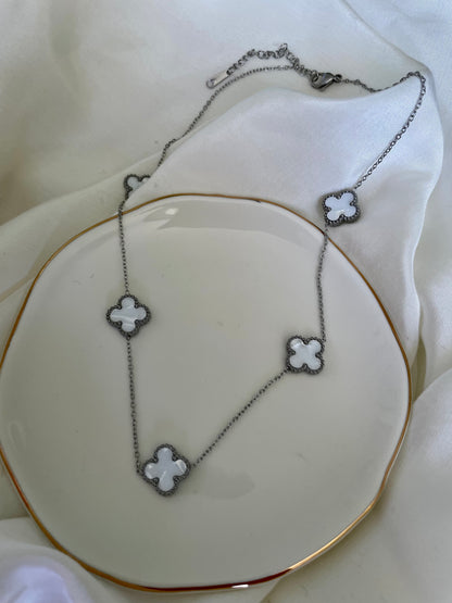 Edelstahl Kette Basic Clovers