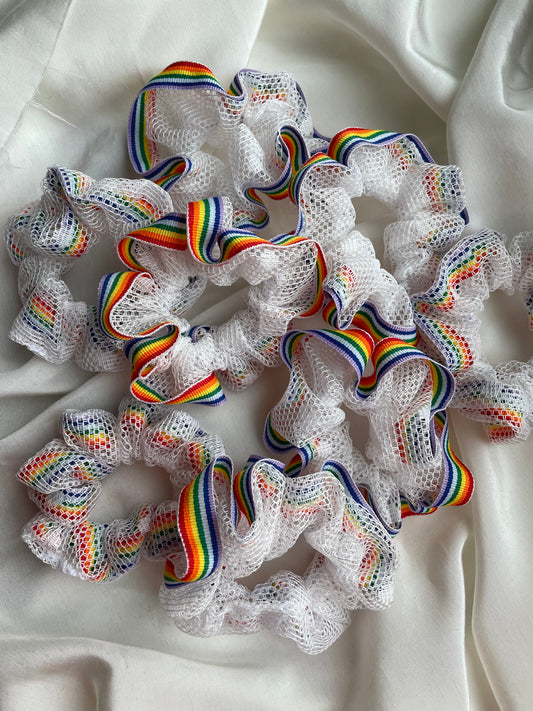 Regenbogen Pride Scrunchie