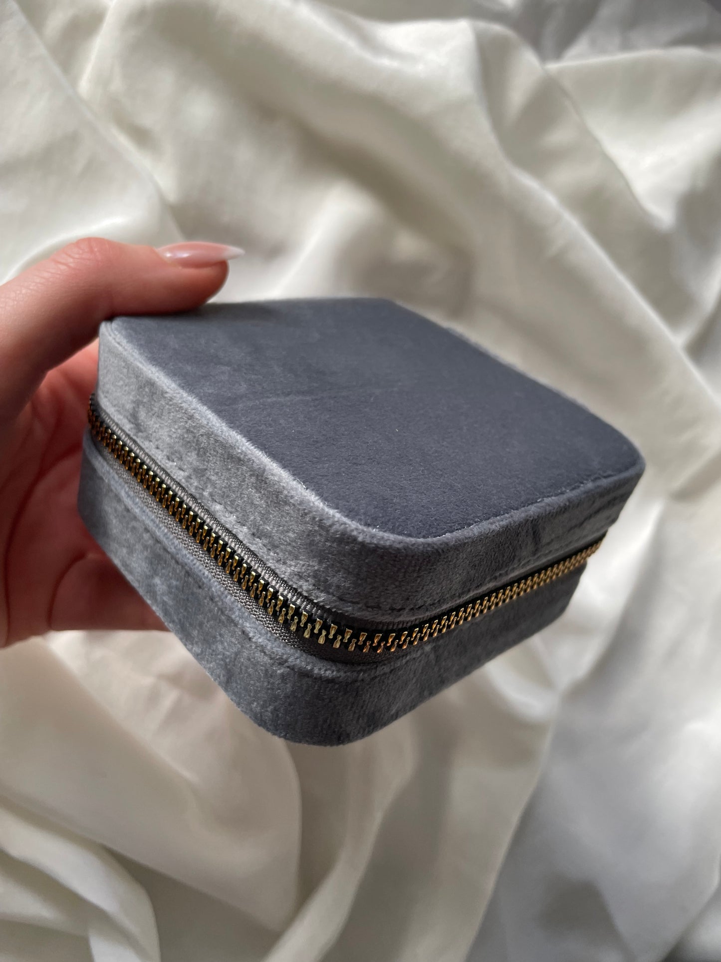 Personalisiertes Schmucktasche Schmuckkiste Schmuckdose Schmucketui Samt