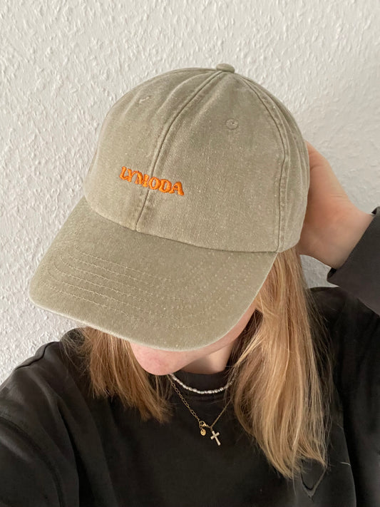 Vintage Cap - Lymoda Beige Orange