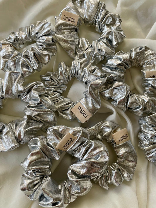 Scrunchie Silver