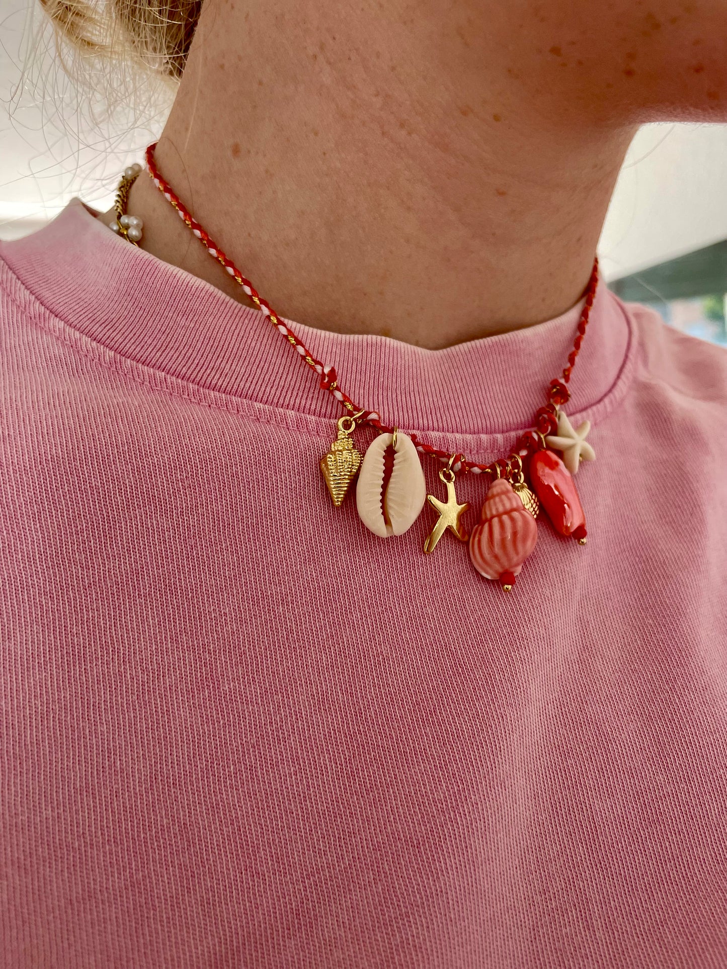 Edelstahl Kette Beach Hippie