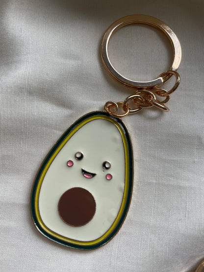 Avocado Anhänger für Schlüssel Binder Mäppchen