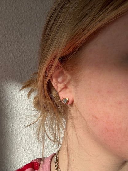 Edelstahl Ohrringe Stecker Valentine Premium