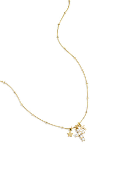 Edelstahl Kette Kreuz