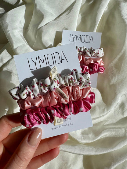 Mini Scrunchie Rosa Mix