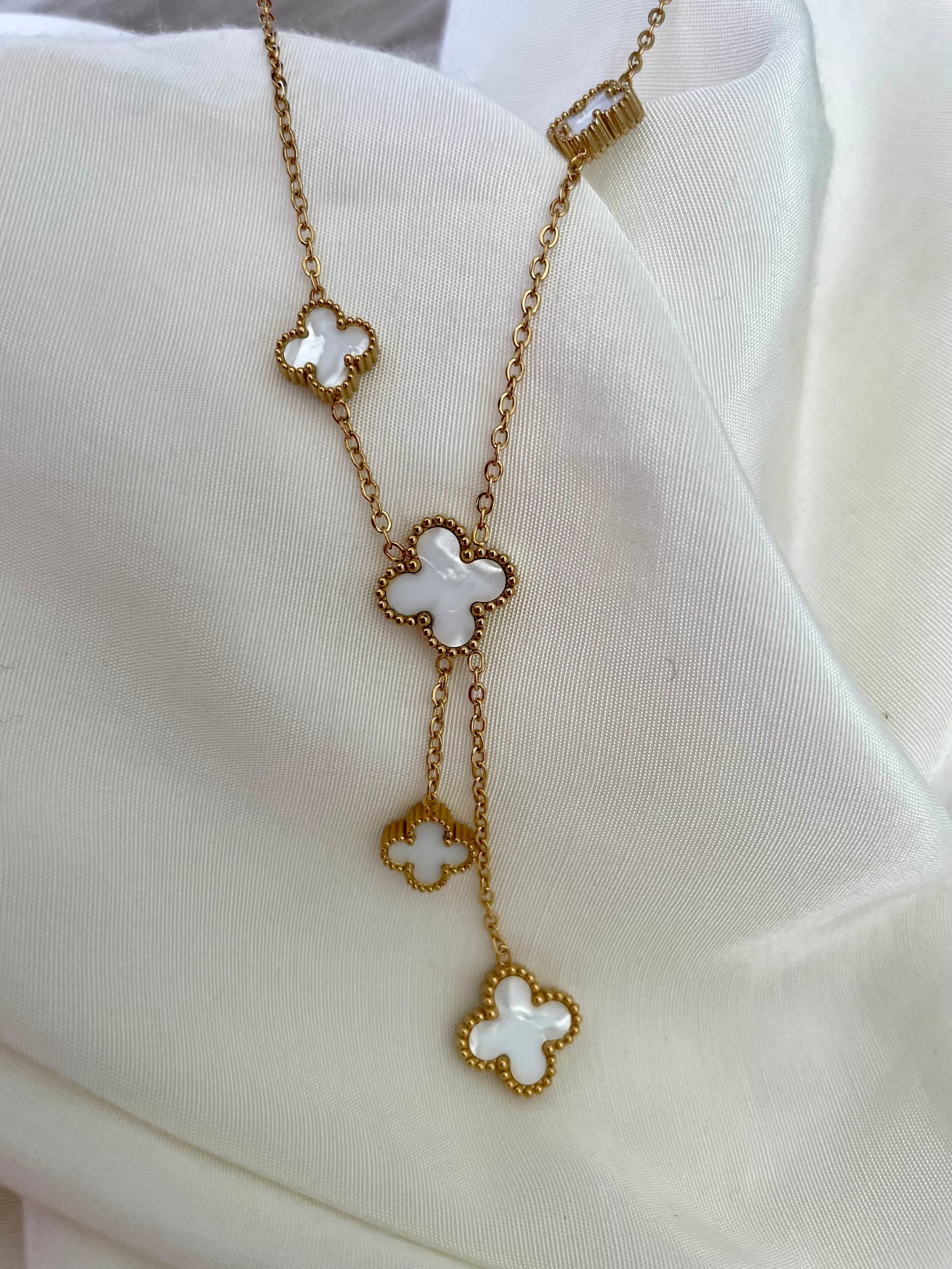 Edelstahl Kette Premium Clovers