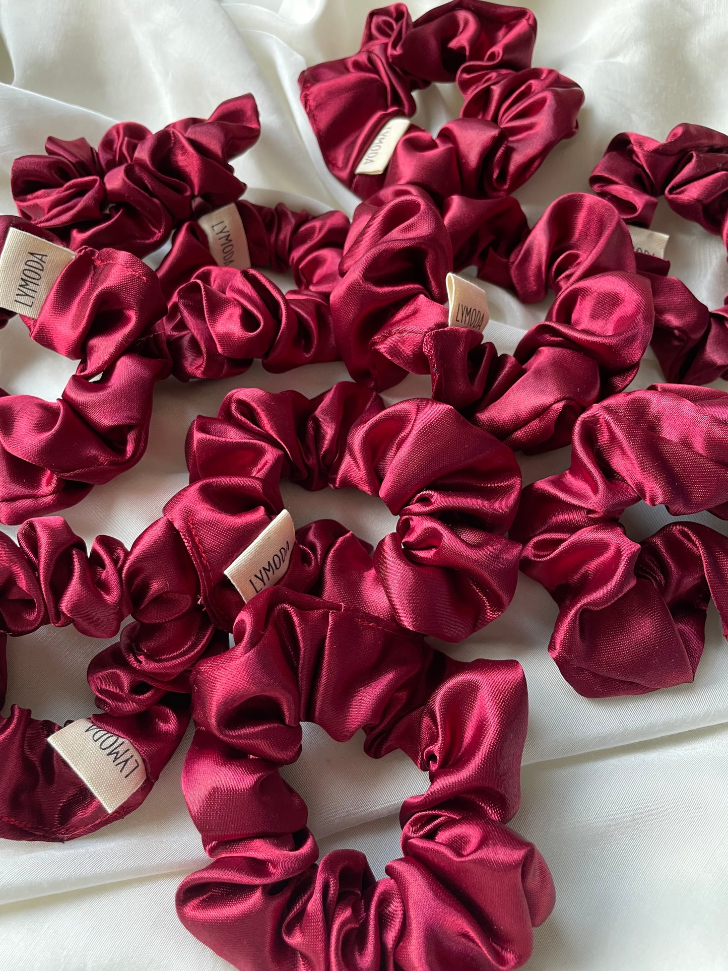 Christmas Satin Scrunchies