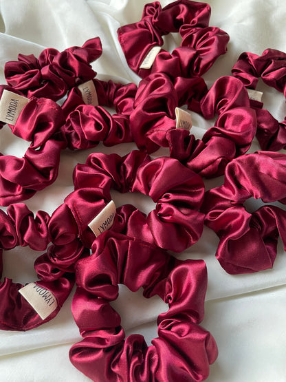 Christmas Satin Scrunchies
