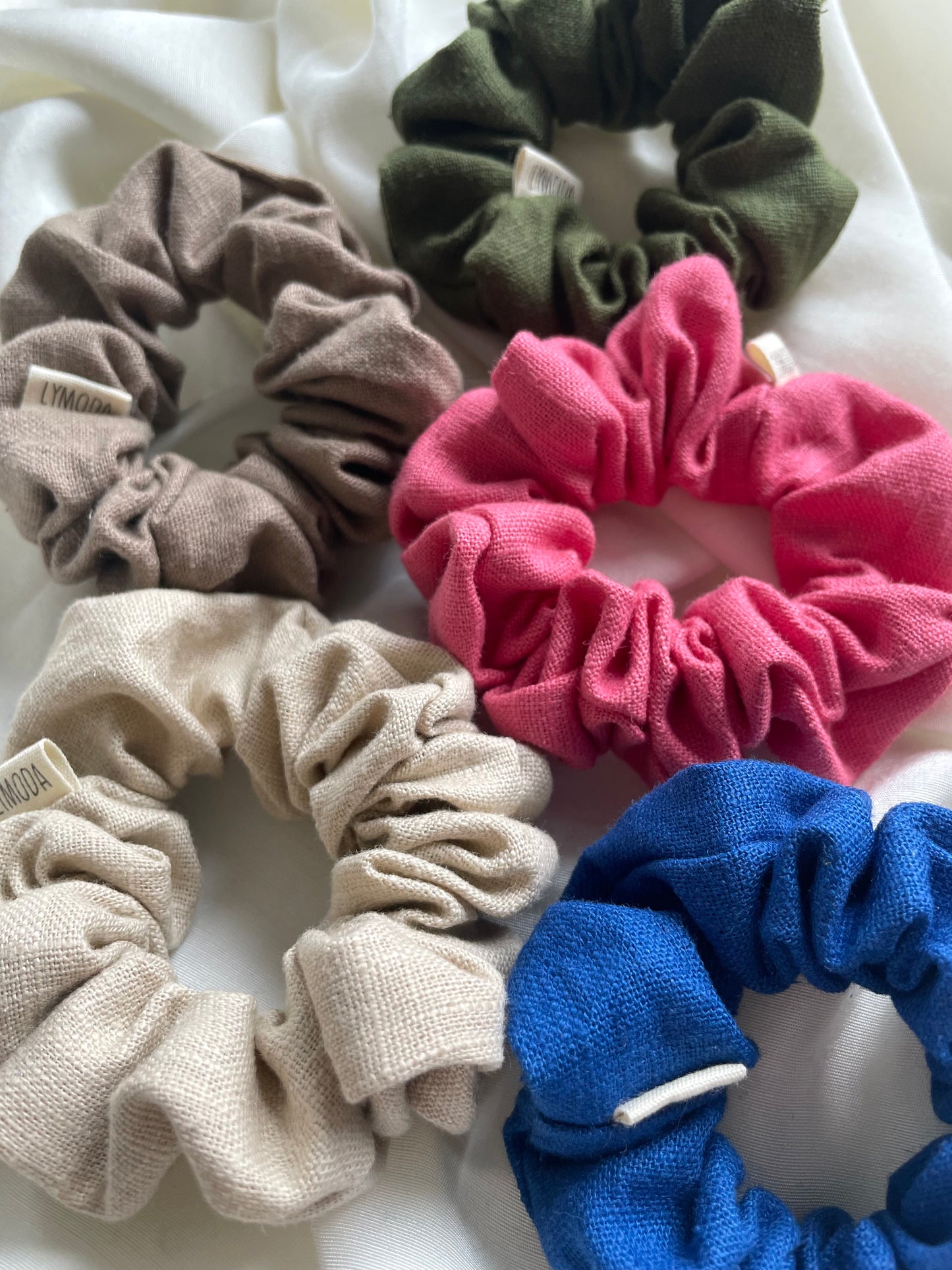 Leinen Scrunchie