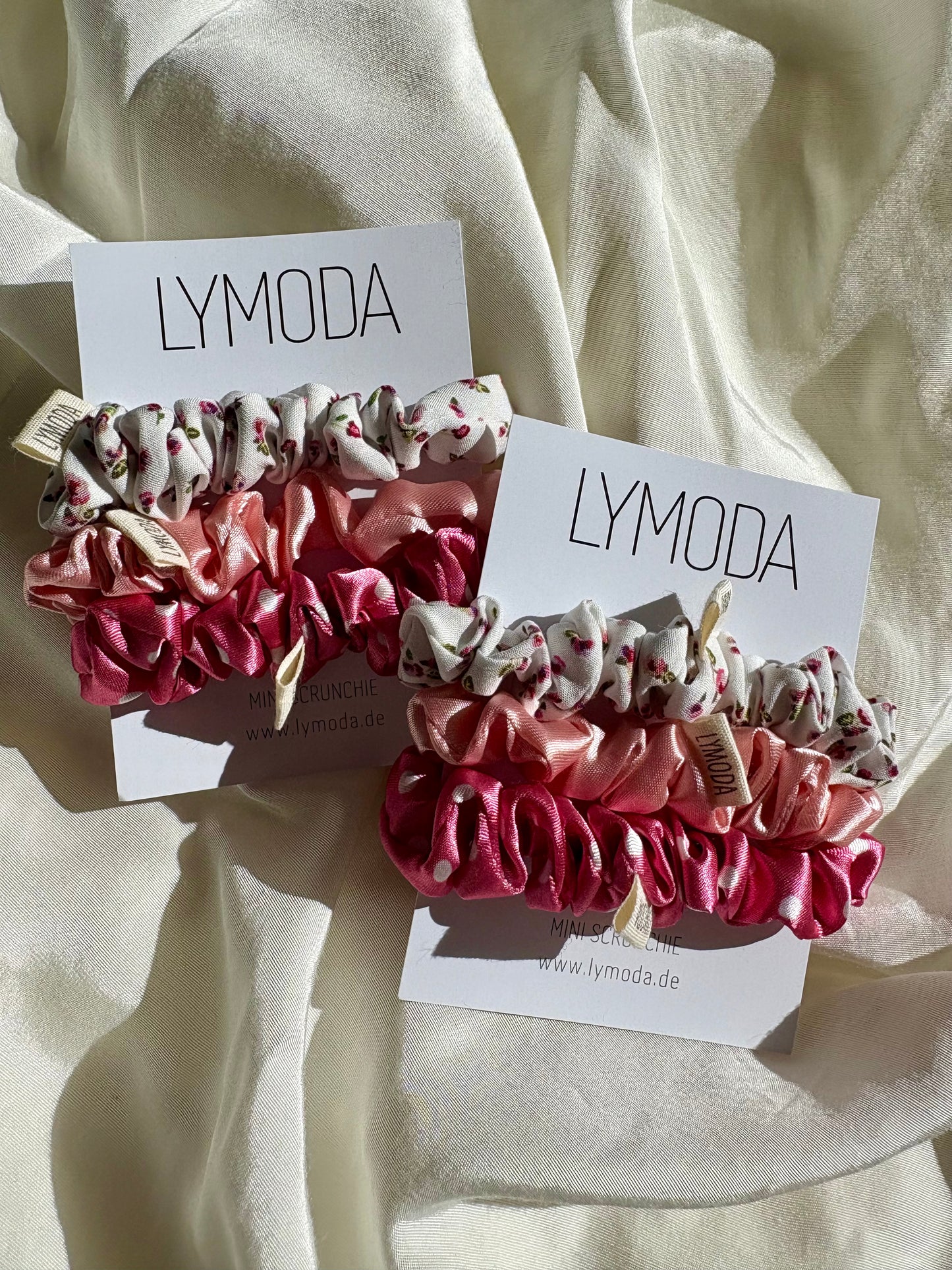 Mini Scrunchie Rosa Mix