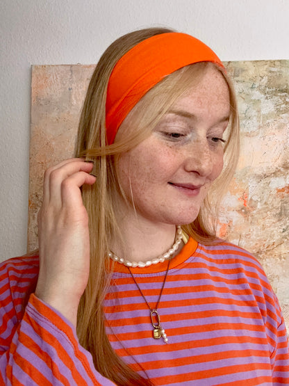 Haarband Orange