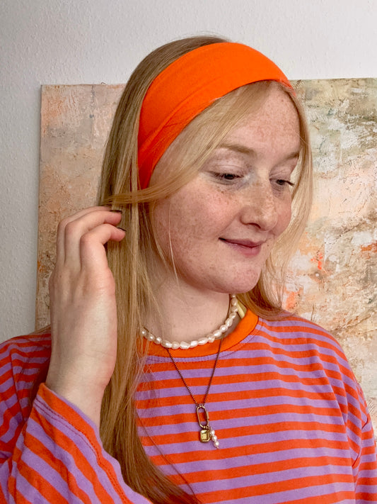 Haarband Orange
