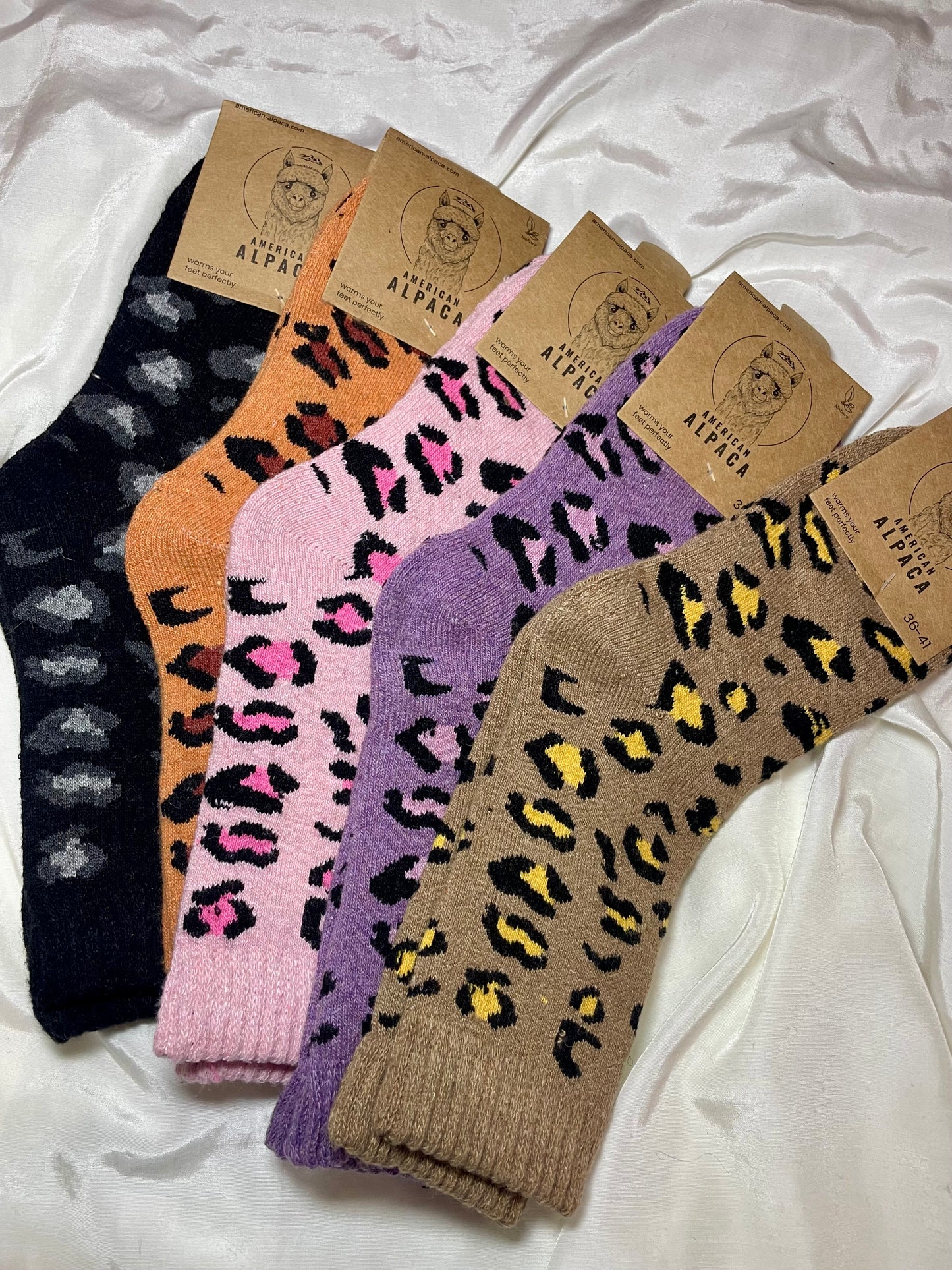 Leo Alpaka Socken
