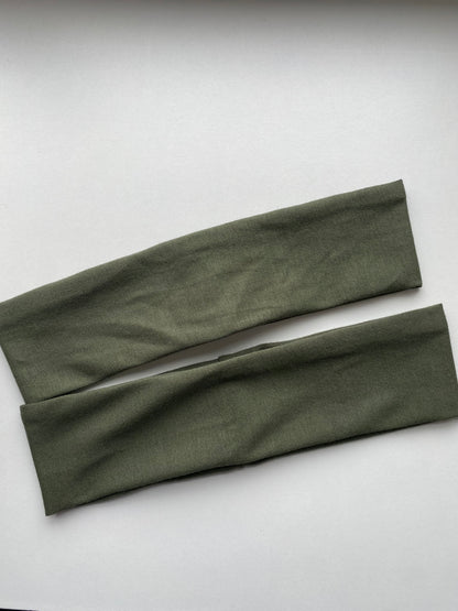 Jogaband Grau Khaki Petrol