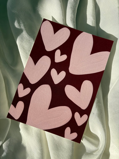 Postkarte Valentinstag
