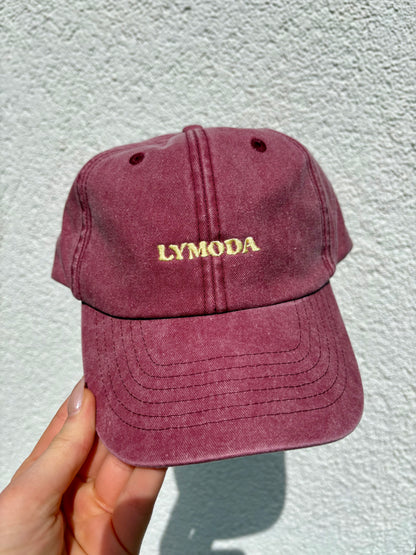 Vintage Cap - Lymoda Plum Gelb