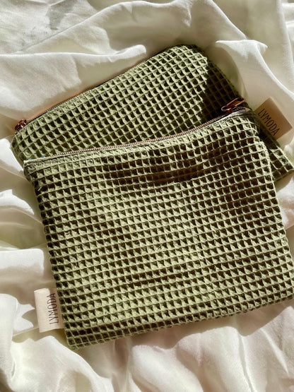 Matcha Waffelbag