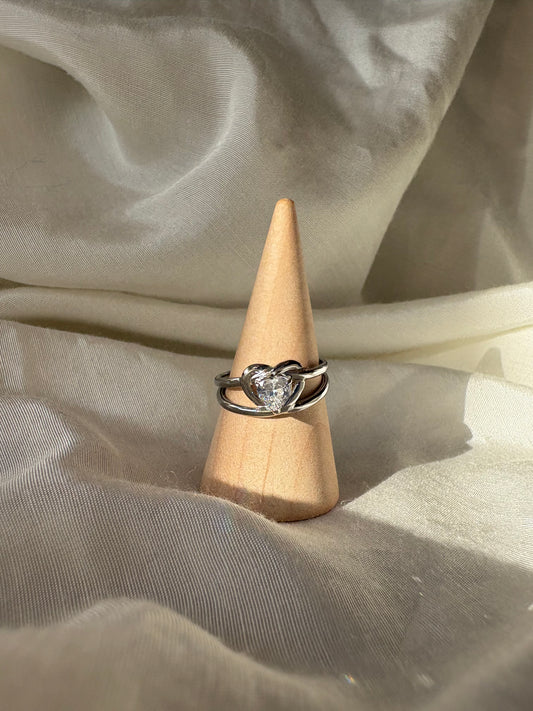 Edelstahl Ring Valentine