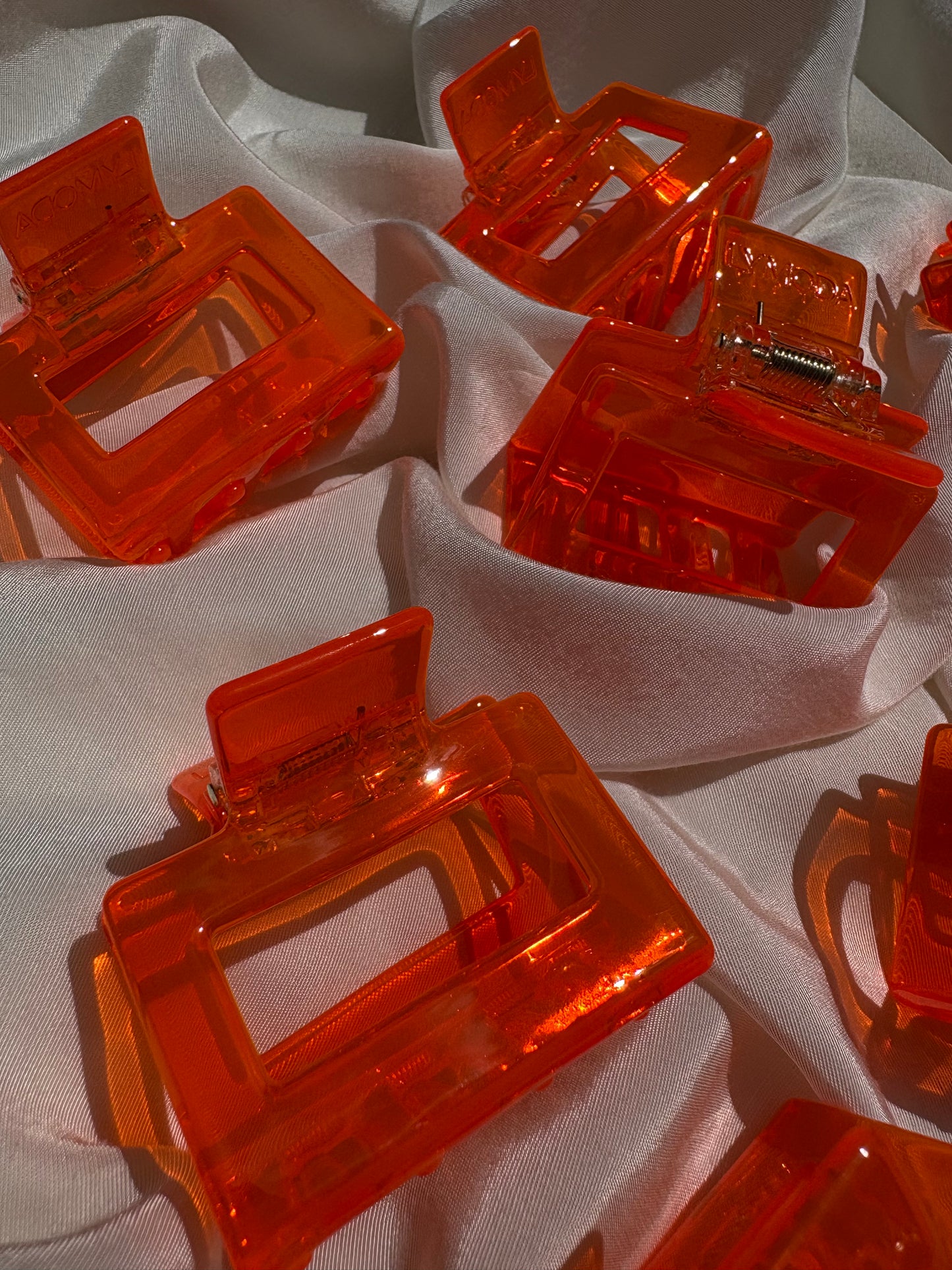 Haarspange Spoony Neon Orange