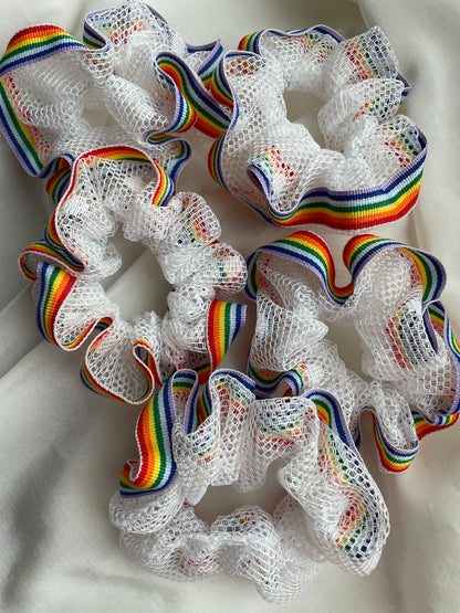 Regenbogen Pride Scrunchie