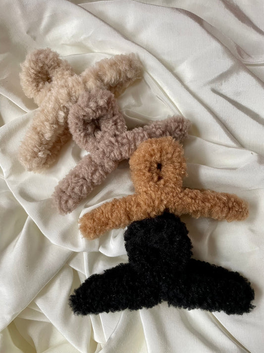 Haarspange Teddy