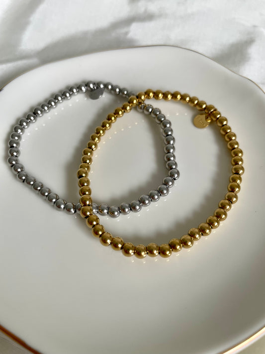 Edelstahl Armband Pearl