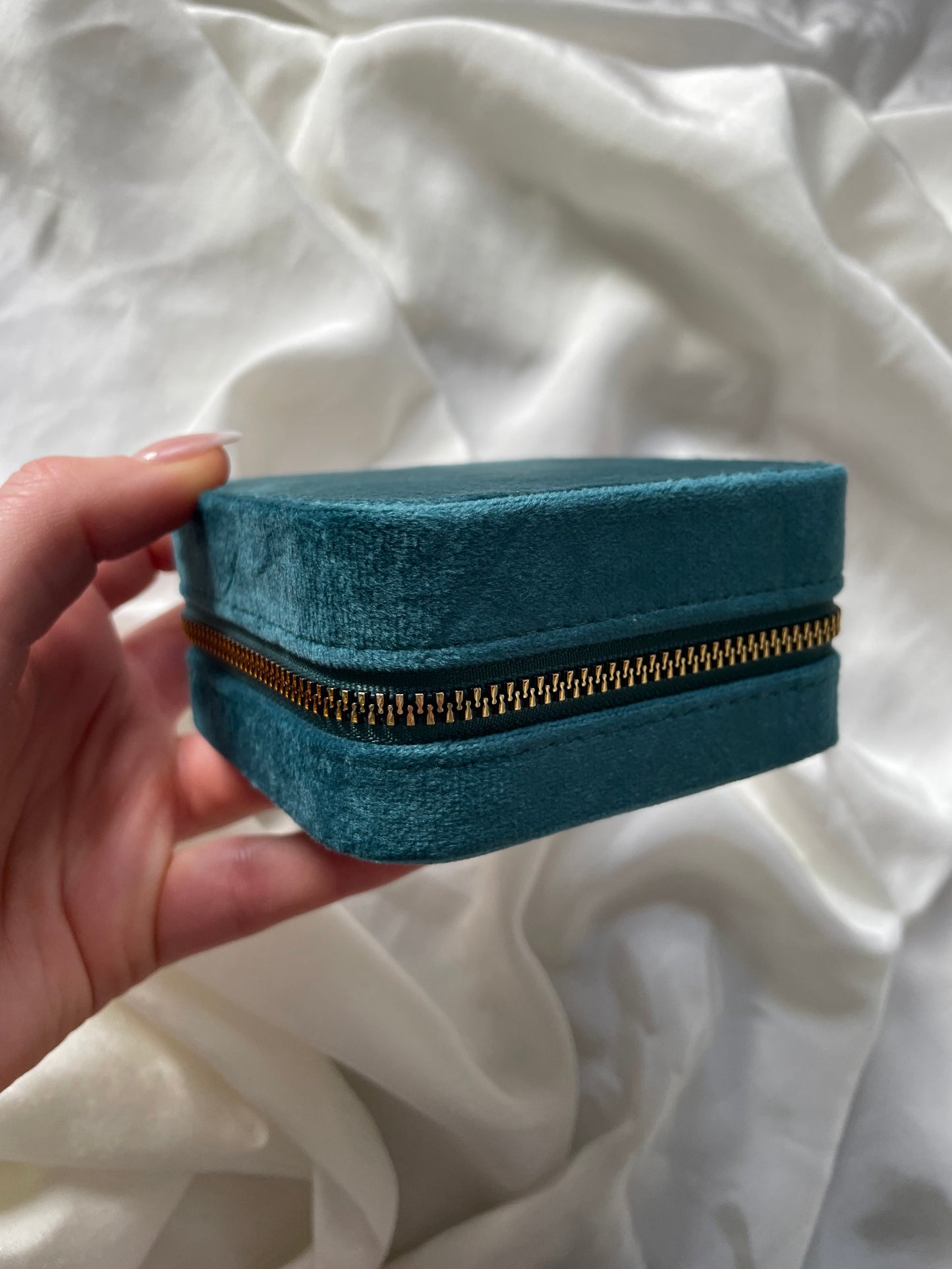 Personalisiertes Schmucktasche Schmuckkiste Schmuckdose Schmucketui Samt