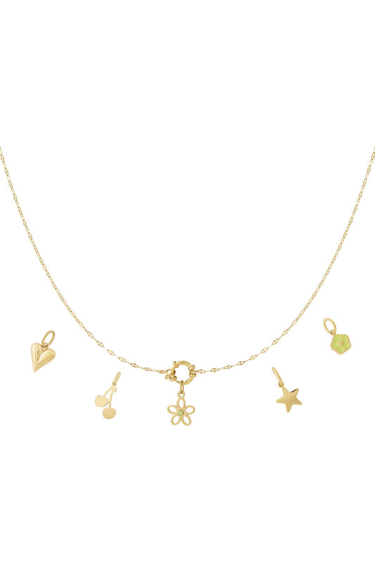 Charm Kette DIY Blume