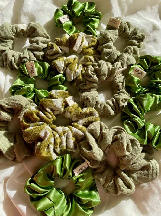 Matcha Scrunchies