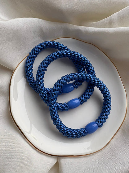 Haargummi Kneeki Royalblau
