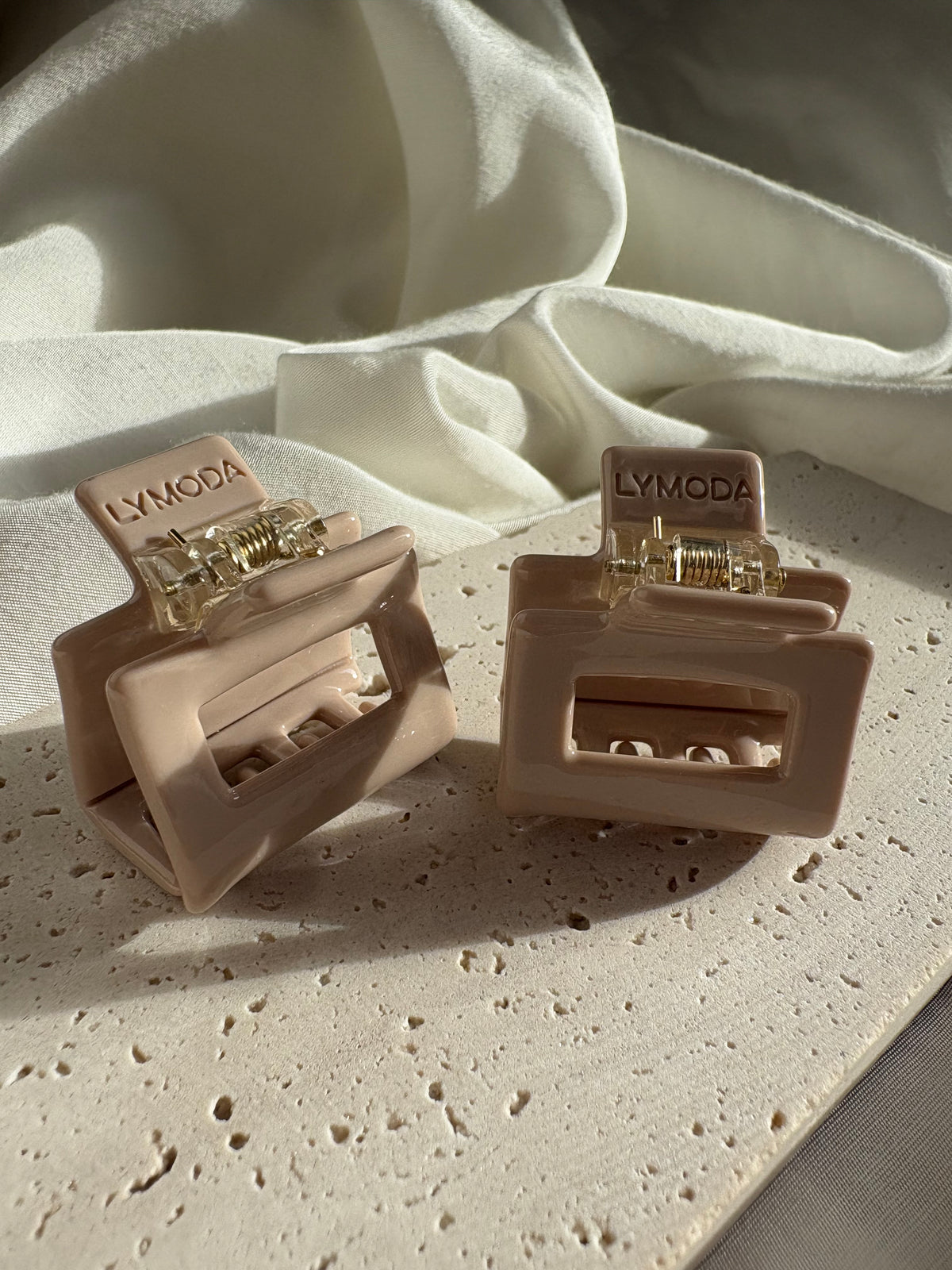Lymoda Haarspange Mini Clip Alt Beige