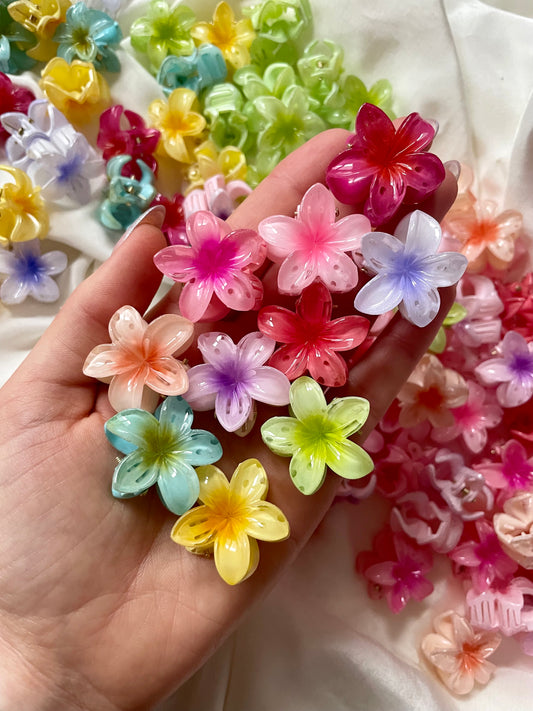 Haarspange Mini Blumen Hawaii 🌺