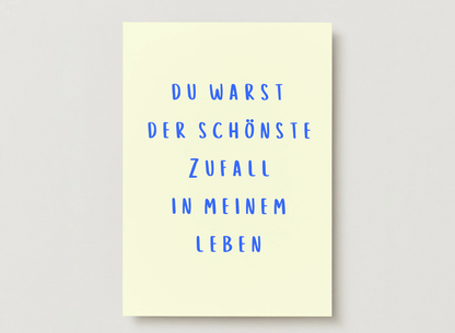 Postkarte "Schöner Zufall"