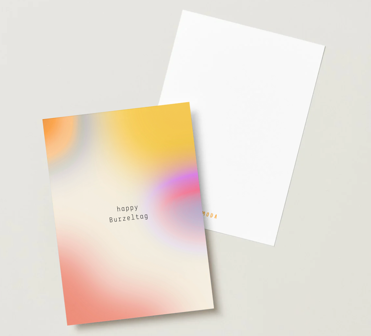 Postkarte "Burzeltag"