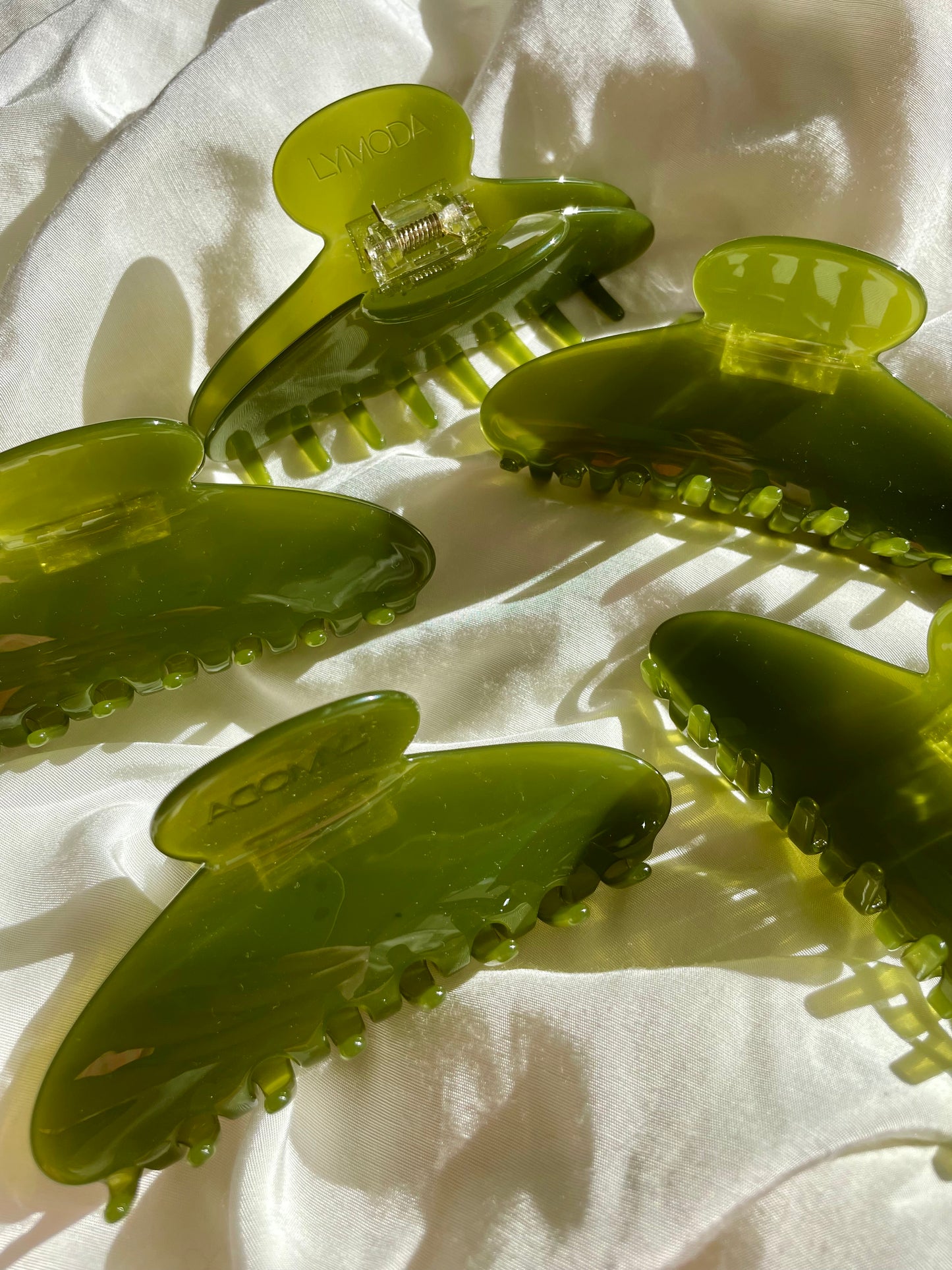 Haarspange Moon Matcha