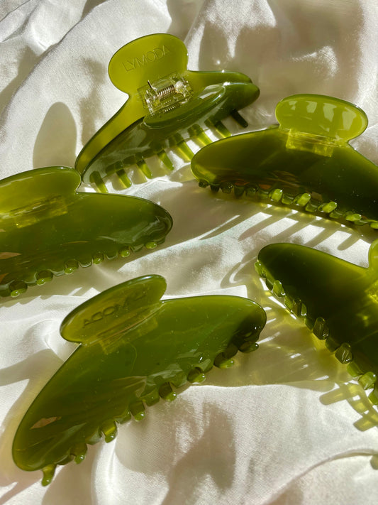 Haarspange Moon Matcha