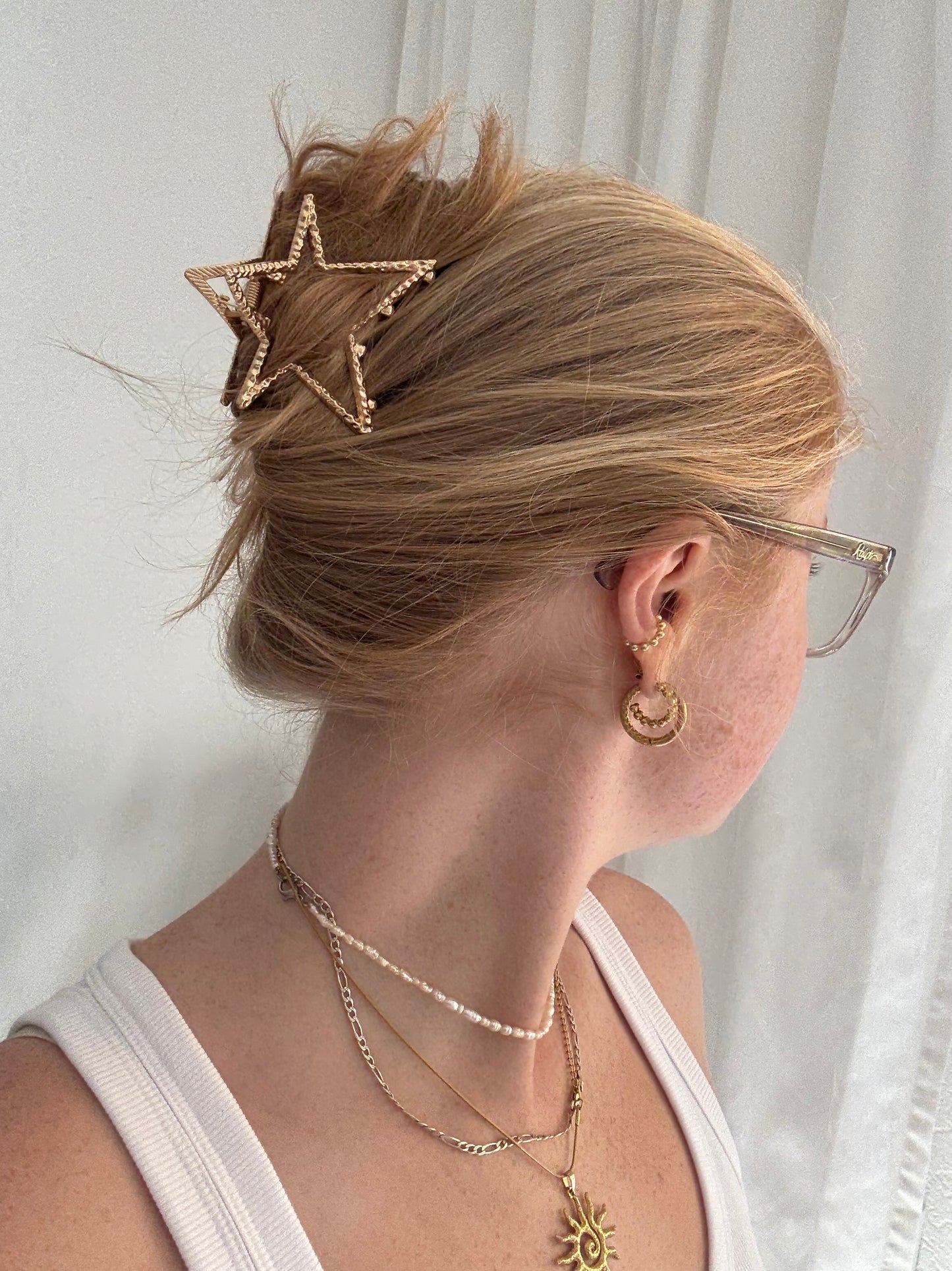 Haarspange Star Metall