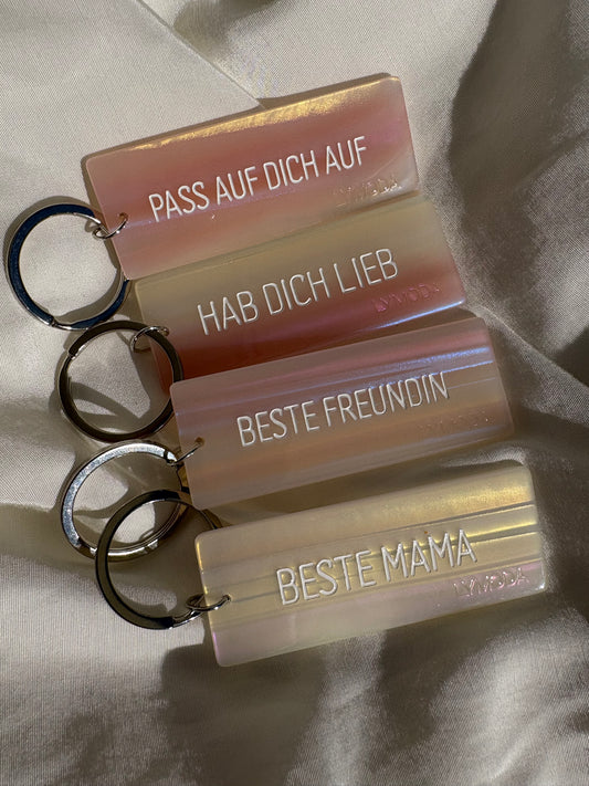 Schlüsselanhänger Spruch