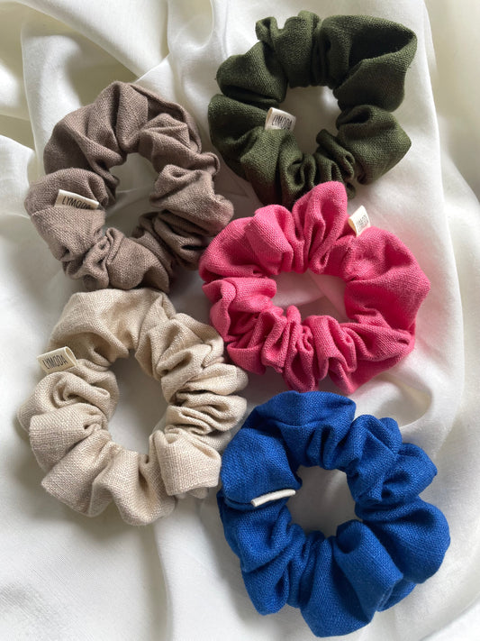 Leinen Scrunchie